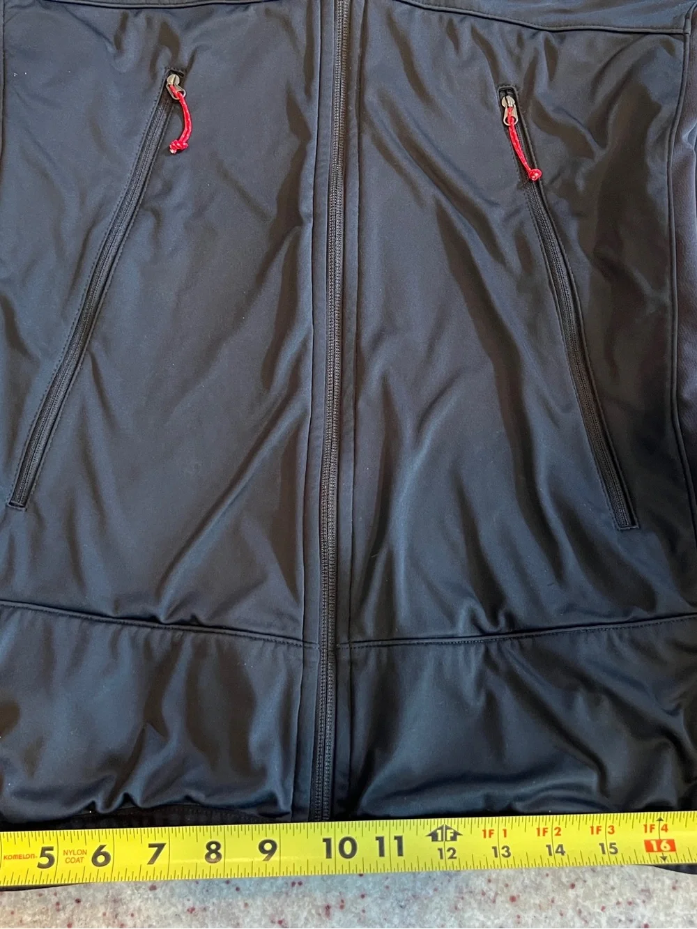 The North Face Softshell Men’s Medium Black Summit Series Windstopper Jacket